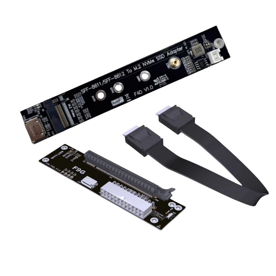 PCIe 4.0 X4 64Gbps OCuLink 노트북 - Oculink Egpu Dock Graphics Card 리뷰 및 가격